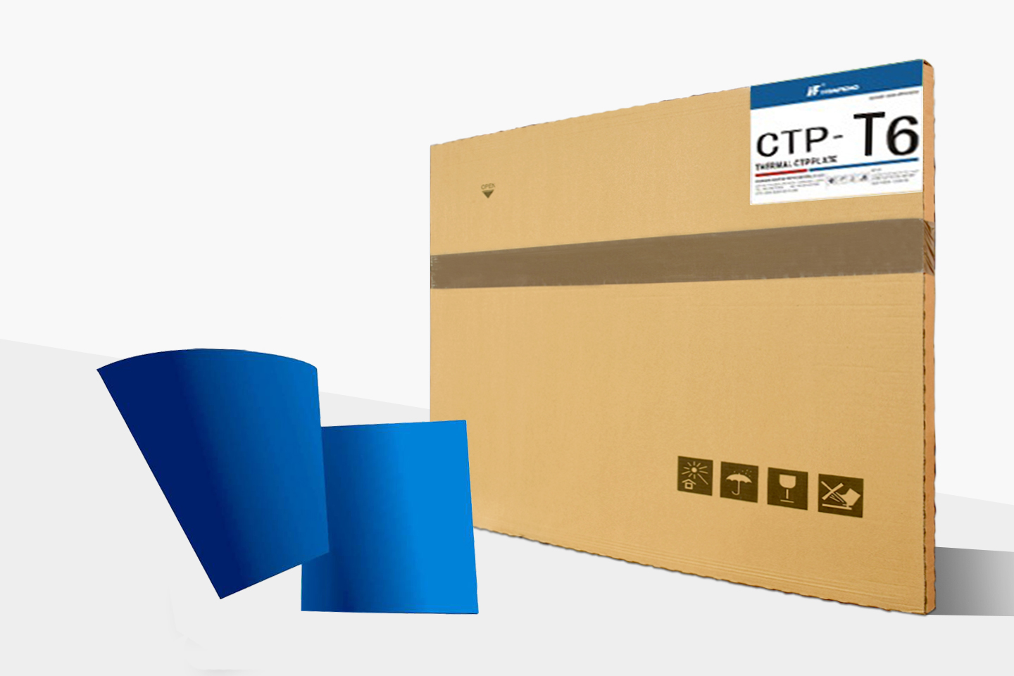 Ctp-t6 series positive thermal CTP version